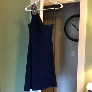 One shoulder dress